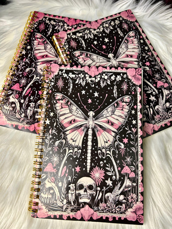 Pretty Spooky - Spiral Notebook - Ruled 50 Pages