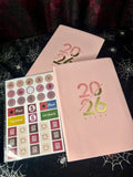 2026 - A5 365 Daily Planner - Pink