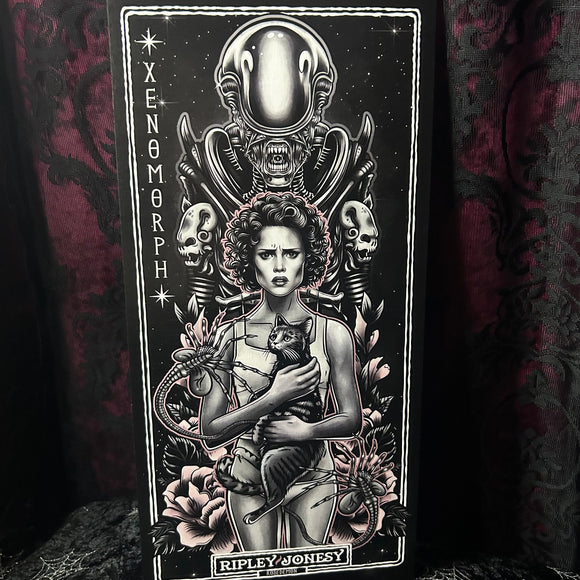 Ripley Jonesy - Mini Scroll - Art By Rose Demon