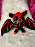 Sky Puppy Plushie (Bat) - red