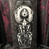 Sally Coffin Scroll - Art By Rose Demon