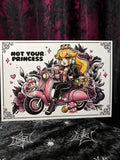 RD Not Your Princess A4 Print - Art By Rose Demon
