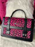 Star Struck - Bettie Bag - Pink Leopard