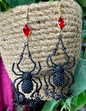 Creepy Crawly Dangles - hook Earrings