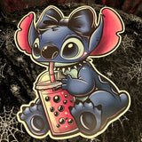 Stitch A3 (CUT OUT) - Art By Rose Demon