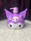 Hand Soap Dispenser - Kuromi Head Purple