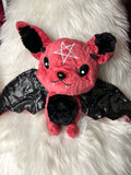 Sky Puppy Plushie (Bat) - small - red