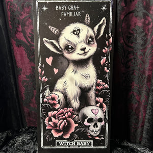 Witch Baby Scroll - Art By Rose Demon