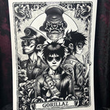 Gorillaz A3 Print - Art By Rose Demon