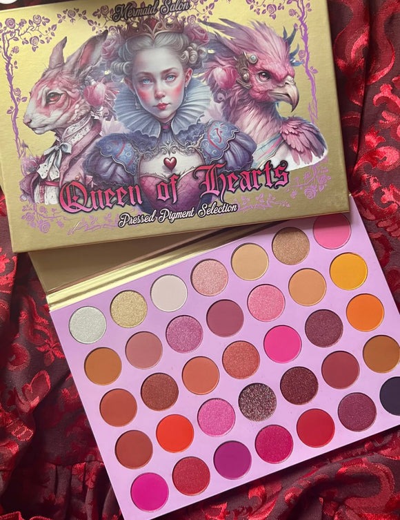 Queen of Hearts - Pressed Eyeshadow Palette - Drop Dead Gorgeous
