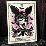 Kuromi is Life A4 Print - Art By Rose Demon