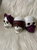 Three Wise Skulls with Bandanas