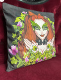 Drop Dead Gorgeous - THE POISONOUS ONE -  Rose Demon cushion cover