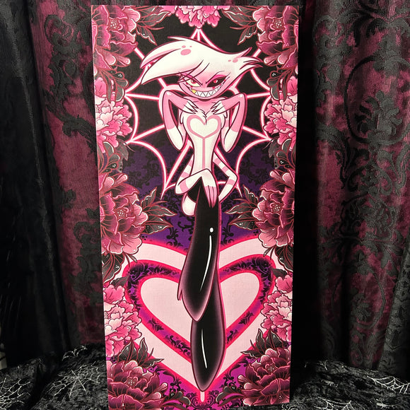 Hazbin Hotel - Angel Dust Mini Scroll - Art By Rose Demon