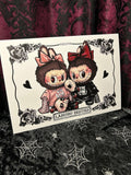 Labubu Besties A4 Print - Art By Rose Demon