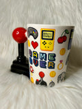 Retro Gamer 3D Joystick Handle Mug