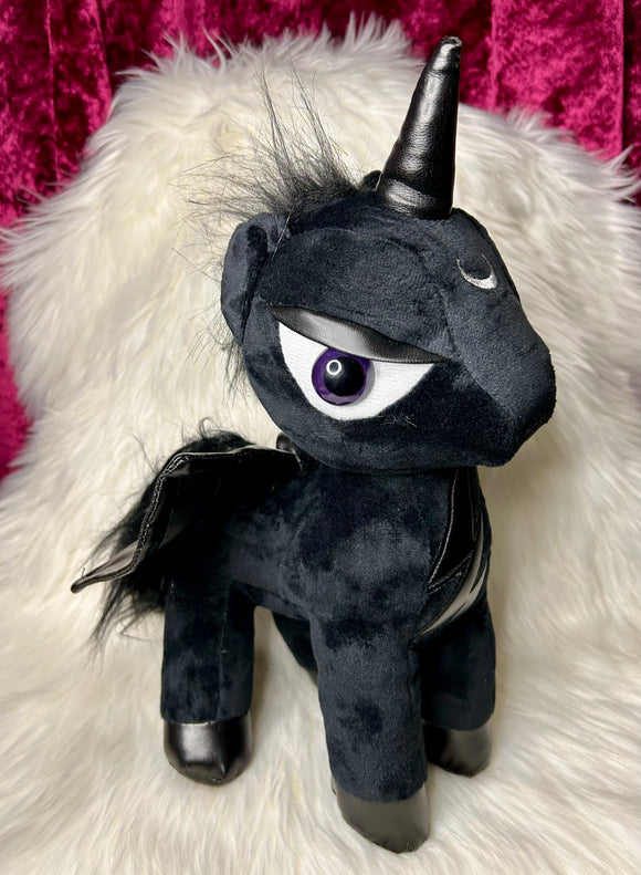 Dark Plushie Series - Unicorn