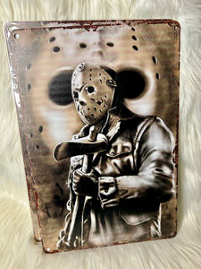 Jason Friday 13th - Tin Sign