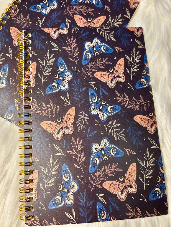 Butterflies - Spiral Notebook - Ruled 50 Pages