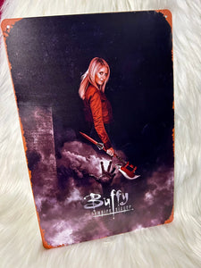 Buffy 1 - Tin Sign