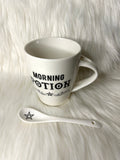 Witch Morning Potion Mug & Spoon Set - White