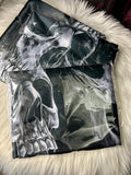 Smokey Skulls - Satin Pillow Cases