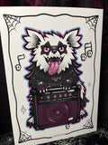 RD Zigzagoon Fanart A4 Print - Art By Rose Demon