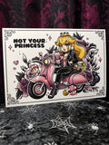 RD Not Your Princess A4 Print - Art By Rose Demon