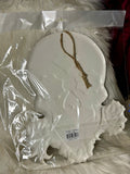 Embossed Skull - Metal Wall Plaque 35cm x 45cm