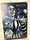 Beetlejuice - Tin Sign