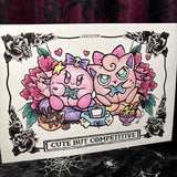 RD Cute but Competitive A4 Print - Art By Rose Demon