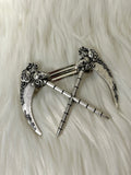 Gothic Scythe Hair Clip