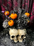 Twin Skulls - Home Decor Display