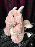 Cuddly Mini Plush Dragon - Pink