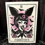 Kuromi is Life A4 Print - Art By Rose Demon