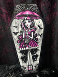 Draculaura - Coffin Cutout - Art By Rose Demon