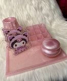 Deluxe Caddy / trinket tray Kuromi - Midi