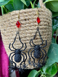 Creepy Crawly Dangles - hook Earrings