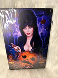 Elvira Halloween - Tin Sign