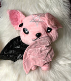Sky Puppy Plushie (Bat) - small - pink