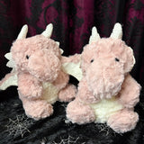Cuddly Mini Plush Dragon - Pink
