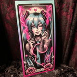 Miku Mini Scroll - Art By Rose Demon