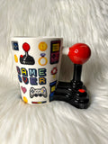 Retro Gamer 3D Joystick Handle Mug