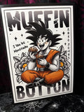 RD Muffin Button A4 Print - Art By Rose Demon