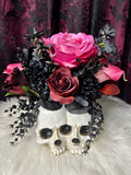 Twin Skulls - Home Decor Display