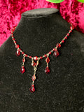 Opulence - Ravishing Red - Necklace