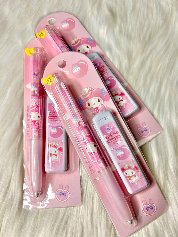 Sanrio Stationary - Mechanical Pencil Set - My Melody