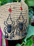 Creepy Crawly Dangles - hook Earrings