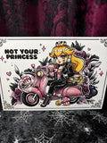 RD Not Your Princess A4 Print - Art By Rose Demon