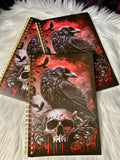 Ravens of the night - Spiral Notebook - Ruled 50 Pages
